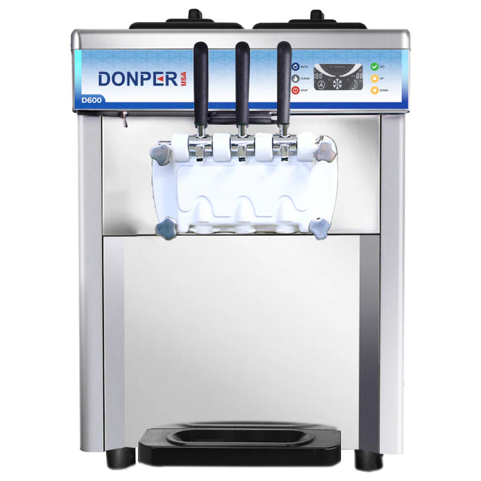 Donper Soft Serve Self Contained counter top unit x2 with a twist (1.7 Qt)