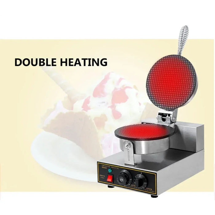 Commercial Ice Cream Cone Making Machine Waffle Crust Machine Crispy Crust Cone Ice Cream Cone Machine