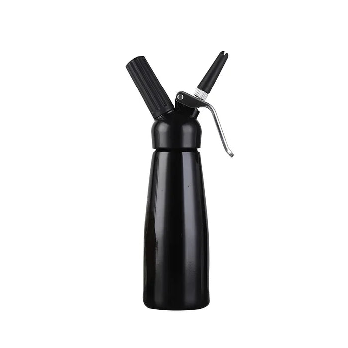 500ml Aluminum Cream Gun Chantilly Siphon Whipped Cream Dispenser Cream Foaming Gun Kitchen Accessories Tools ++Nozzle